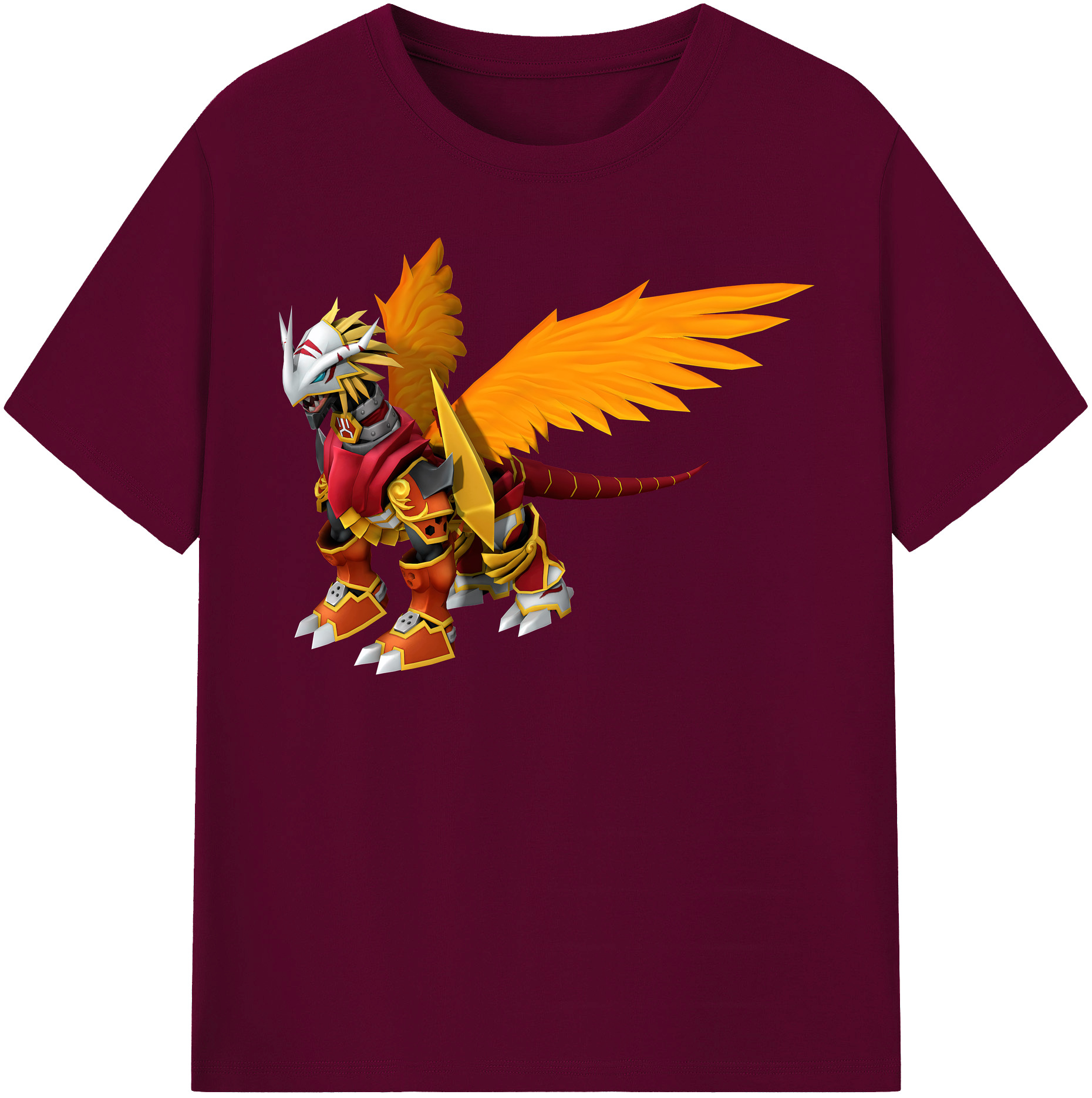 （画像用） Digimon デジタルモンスター/デジモン レディースカジュアルプリントTシャツ（綿100％）